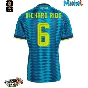 Kolumbia Richard Rios #6 Vieraspaita MM-kisat 2026 Lyhythihainen